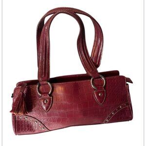 Tommy Hilfiger Wine Colored Small CHIC handbag Purse